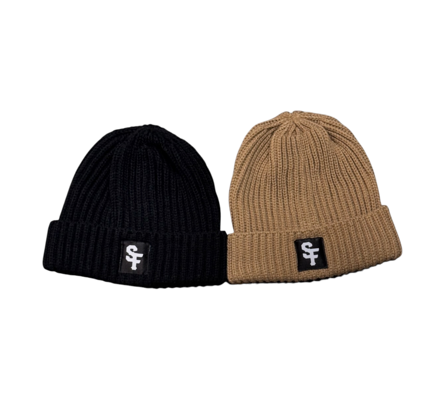 SF Monogram Beanie Hat