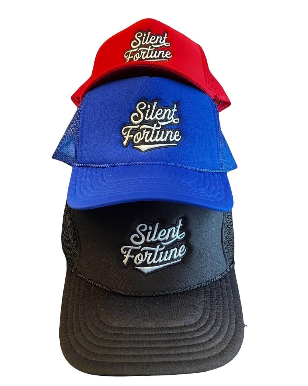 Silent Fortune Foam Trucker Hats